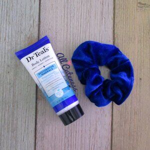 Dr Teals Restorative Minerals Body Lotion with Hair Scrunchie